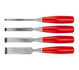 Набор стамесок Top Tools 6-24 мм, 4шт. 09A322 