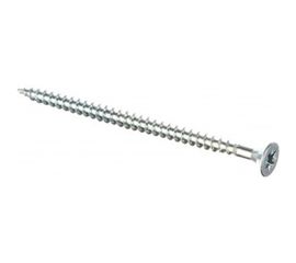 Универсальный саморез Tech-Krep 80х5,0 мм 100 шт оцинкованный, коробка с окном 102203 