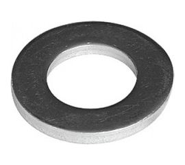 Плоская оцинкованная шайба DIN125а М10 100шт - коробка Tech-Krep 105261 