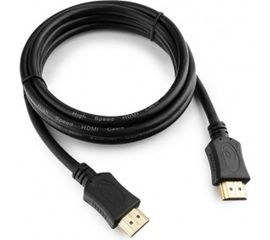 Кабель Cablexpert HDMI 1.8м, v1.4, 19M/19M, серия Light, черный, экран, пакет CC-HDMI4L-6 