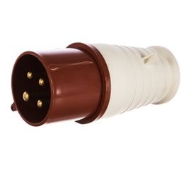 Электрическая кабельная вилка IEK 32А 3P+E 380В IP44 024 ИЭК PSR02-032-4 