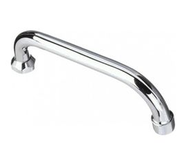 Верхний излив для настенных смесителей Terma П-образный, 20 см, с аэратором 20686 33955 