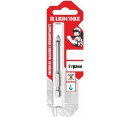 Сверло по керамограниту и керамической плитке (12 мм; 2 грани) Hardcore 150012 