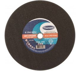 Круг отрезной по металлу (355х3,5х25,4 мм, A 24 S BF 80) Tsunami D16103553525401 