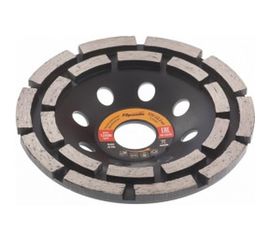 Чашка алмазная зачистная двухрядная (125х22.2 мм) SPARTA 729905 