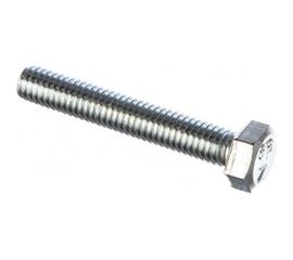 Болт DIN 933 с шестигранной головкой, оцинкованный М5х30, 80шт - коробка Tech-Krep 105197 