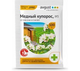 Антисептик Avgust Медный купорос 100 г A00016 