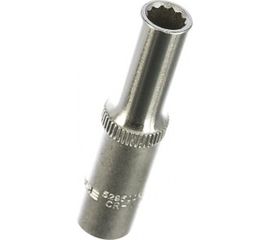 Головка торцевая 12-гранная глубокая (6 мм; L=50 мм; 1/4DR) ROCKFORCE RF-529500650 