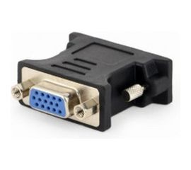 Переходник Cablexpert 29M/15F, черный, пакет A-DVI-VGA-BK 