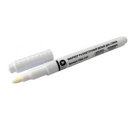 Маркер СПЕЦ разметочный, белый, для стекла, 1шт 3387 