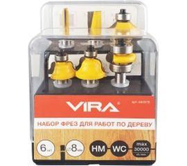 Набор фрез по дереву 6 шт VIRA 553378 
