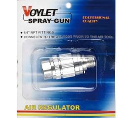 Нижний входной регулятор к краскопульту Voylet 1/4" JF 005-00042 