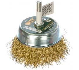 Корщетка-чашка (75 мм) для дрелей FIT IT 38517 