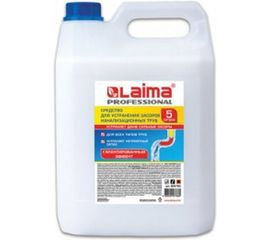 Средство для прочистки канализационных труб ЛАЙМА ТРУБОЧИСТ тип КРОТ LAIMA PROFESSIONAL 5л 606760 