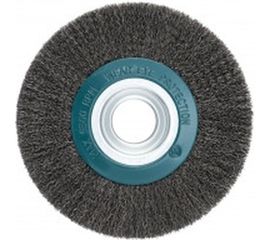 Щетка дисковая с гофрированной проволокой Мастер 204 (175х25х32 мм; 12.7-16-19-22-25 мм) Профоснастка 20306004 