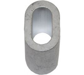 Наконечник для троса AL Метизный двор 2,5 мм 10 шт. 4690441031884 