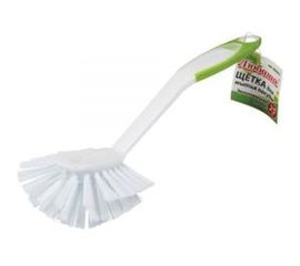 Щетка для мытья посуды ЛЮБАША 25 см, ручка с ПВХ-покрытием 603631 