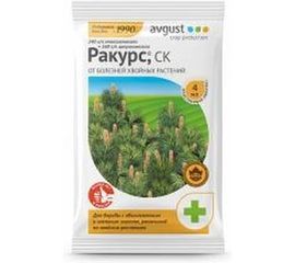 Эффективное лекарство для хвойных растений Avgust Ракурс, СК 4 мл A00500 