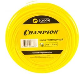 Корд триммерный Round (1.6 мм; 90 м; круглый) CHAMPION C5009 
