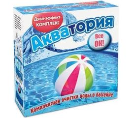 Препарат для комплексной дезинфекции воды в бассейнах Ваше Хозяйство Акватория 1.6 л 4620015696171 