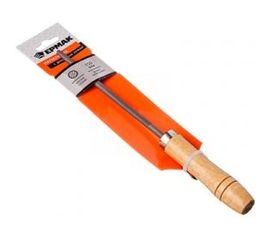 Напильник с деревянной ручкой ЕРМАК круглый 150мм, №2 645-012 