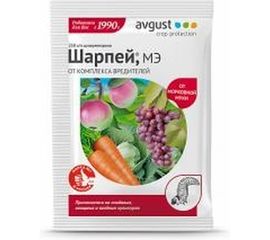 Ампула от вредителей на плодовых деревьях Avgust Шарпей, МЭ 1.5 мл A00276 