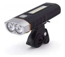 Фонарь ЯРКИЙ ЛУЧ V-500 ВЕЛОФАРА-3 2xCREE XM-L T6 500лм+COB 300лм 3ур.ярк Li-Ion 4400mAh 4606400105992 