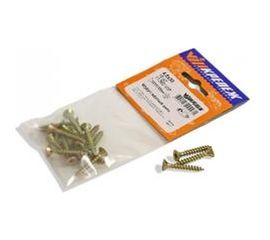 Шуруп VIPкрепеж желтый цинк 4,5х30 15шт 11360 VIP 