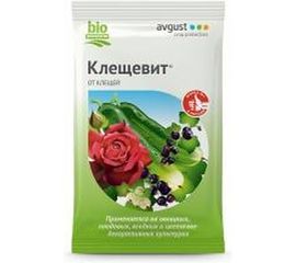 Ампула от клещей на всех садовых и комнатных культурах Avgust Клещевит КЭ 4 мл A00195 
