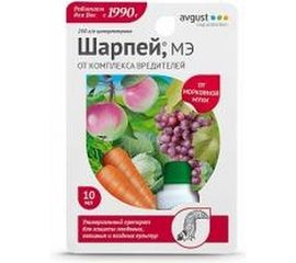 Универсальный быстродействующий препарат от комплекса вредителей Avgust Шарпей, МЭ 10 мл A00280.1 