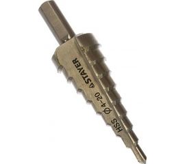 Сверло ступенчатое по металлу (4-20 мм;&nbsp;9 ступеней; 75 мм)&nbsp;STAYER&nbsp;29660-4-20-9 