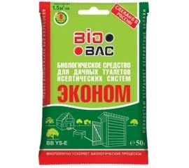 Биологическое средство для дачных туалетов и септических систем БиоБак BB-YSE 