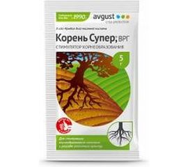 Стимулятор корнеобразования саженцев и черенков Avgust Корень Супер, ВРГ 5 г A00460 
