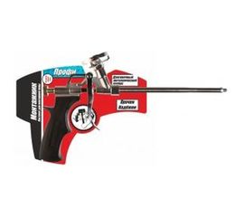 Пистолет для монтажной пены Монтажник Профи 600001 