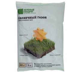 Семена газона Зеленый Квадрат Солнечный 1 кг 4607160331232 