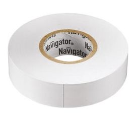 Изолента Navigator NIT-B15-10/WH белая 71228 