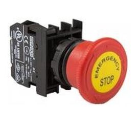 Аварийная кнопка Emas Грибок 40мм с маркировкой, 250В AC, 4А, B200EE 