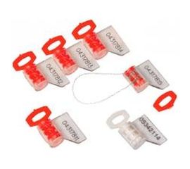 Копмлект трос+пломба ЕВРОПАРТНЕР пластиковая, роторная, 10 штук 13 0130 2 