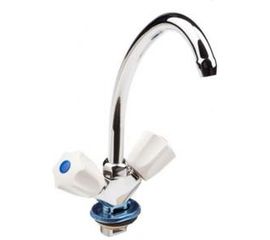 Смеситель для мойки САНТАКОМ белей маховик 120100с 