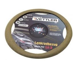 Оплетка на руль VETTLER KLASSIKER L 39-40 см, классика, Волга винил Бежевый LLA3beige 