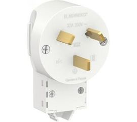 Силовая вилка Schneider Electric BLANCA, С/У, 2Р+N, 32А, 250В, БЕЛЫЙ BLNSV003231 
