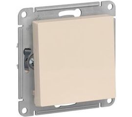 1-клавишный выключатель Schneider Electric ATLASDESIGN 10АХ, БЕЖЕВЫЙ ATN000211 