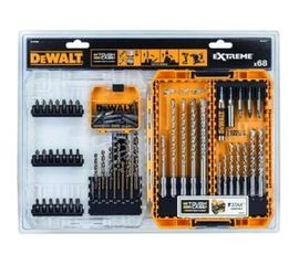 Набор бит сверл и буров EXTREME 68 шт DEWALT DT70760-QZ 