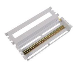 Панель с DIN-рейкой ЦМО, 19, PS-3U, цвет серый КП-АВ 