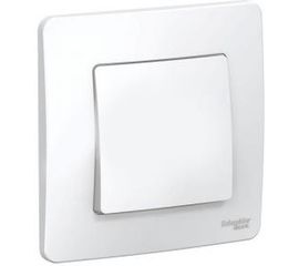 1-клавишный выключатель Schneider Electric BLANCA 6А, 250B, БЕЛЫЙ BLNVS006101 