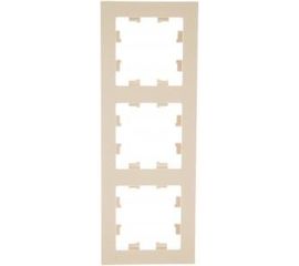 3-постовая универсальная рамка Schneider Electric ATLASDESIGN БЕЖЕВЫЙ ATN000203 