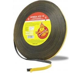 Термоуплотнительная лента Огнеза ЛТУ 2х10 мм, рулон 25 пог.м. 105099 