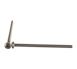 Винт КРЕП-КОМП полуцилиндрическая головка, нержавейка DIN7985 А2 6х100 5шт вцн6100мф 