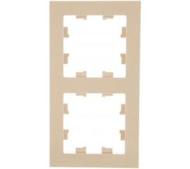 2-постовая универсальная рамка Schneider Electric ATLASDESIGN БЕЖЕВЫЙ ATN000202 