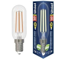 Светодиодная лампа для холодильников и вытяжки Uniel LED-Y25-5W/3000K/E14/CL GLZ04TR UL-00007129 
